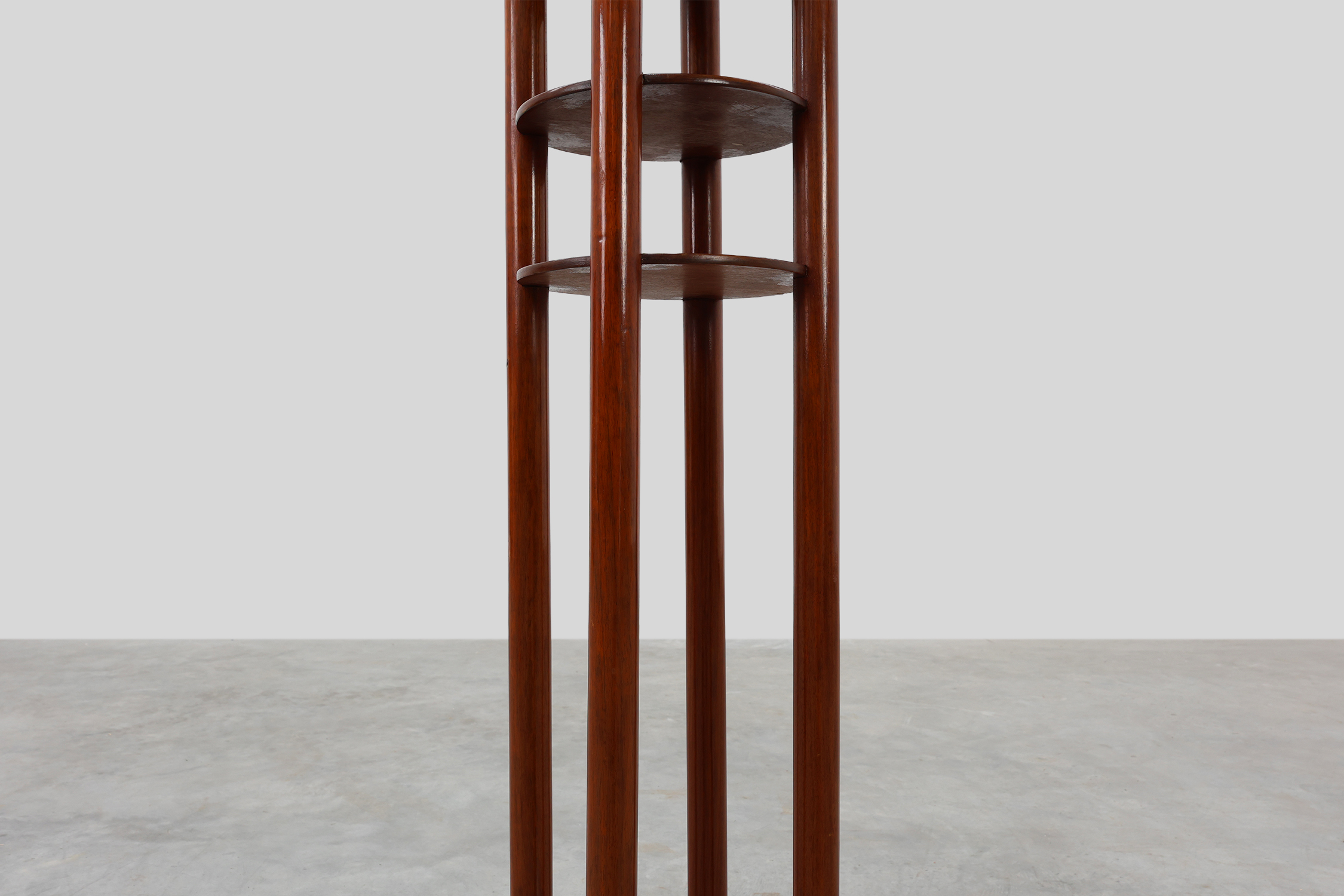 Vienna secession pedestal in wood and copper, Austia ca. 1910thumbnail